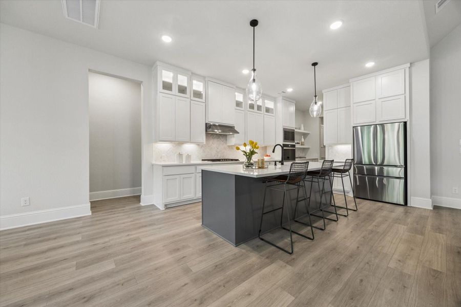 Furnished interior view inside a new home in , Fulshear (Image 9).