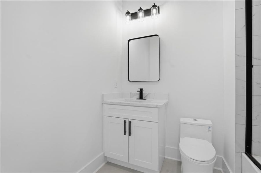 Furnished interior view inside a new home in , Marietta (Image 5).