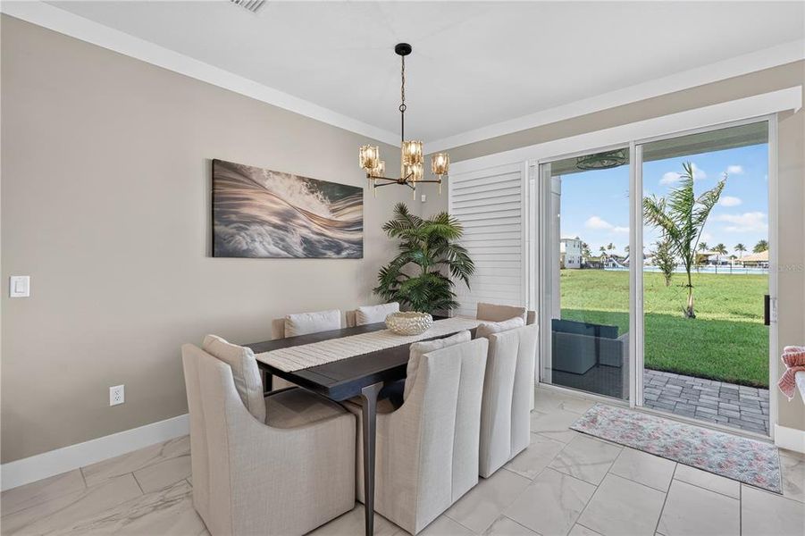 Furnished interior view inside a new home in , Wesley Chapel (Image 37).