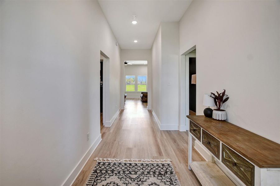 Furnished interior view inside a new home in , Iola (Image 12).