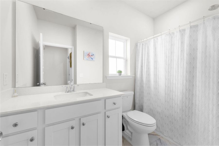 Furnished interior view inside a new home in Horizons at Carnes Crossroads | 55+, Summerville (Image 17).