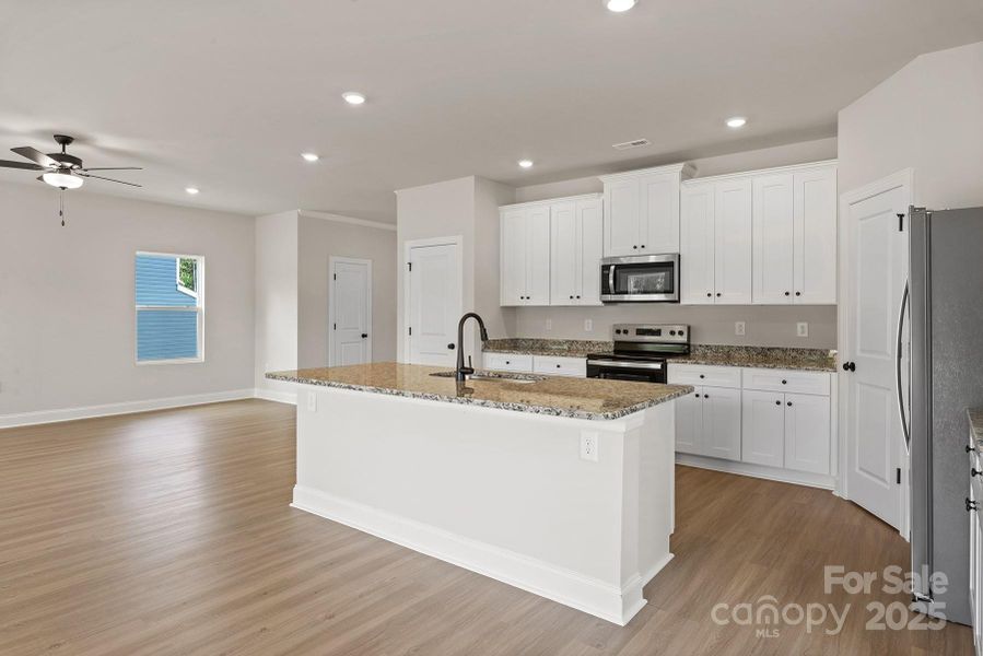Furnished interior view inside a new home in Ascot Woods, Charlotte (Image 3). Furnished interior view inside a new home in Ascot Woods, Charlotte (Image 3).