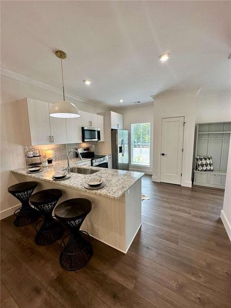 Furnished interior view inside a new home in , Rome (Image 19).