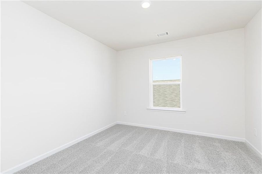 Spacious, unfurnished interior of a new home in Lake Preserve at Jackson Trail, Jefferson (Image 20). Spacious, unfurnished interior of a new home in Lake Preserve at Jackson Trail, Jefferson (Image 20).