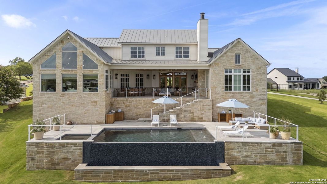 Front exterior of a new home in , Kingsland, TX, highlighting curb appeal (Image 20). Front exterior of a new home in , Kingsland, TX, highlighting curb appeal (Image 20).