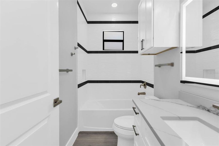 Furnished interior view inside a new home in , Punta Gorda (Image 14).