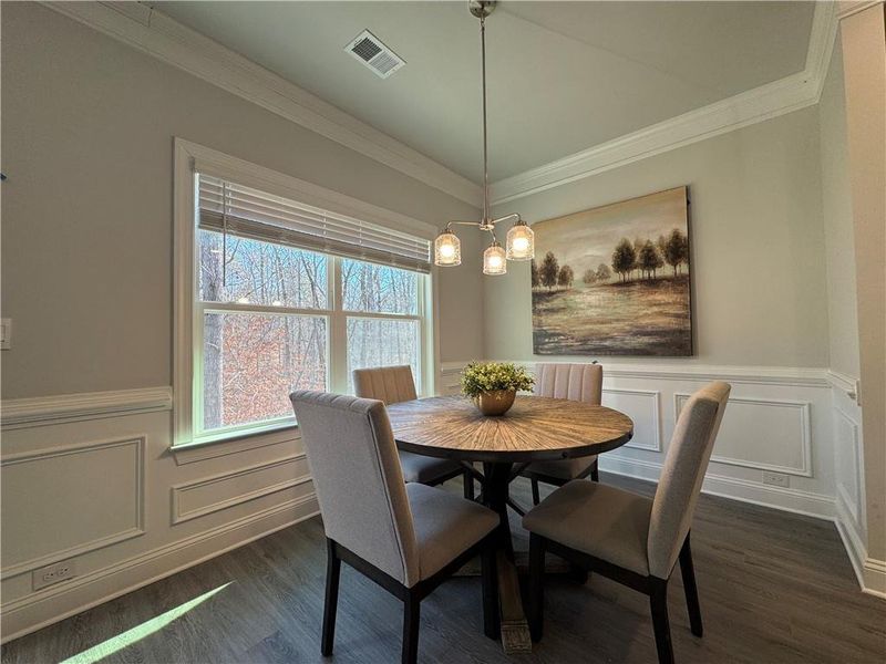 Furnished interior view inside a new home in Tuscany Hills, Douglasville (Image 9).
