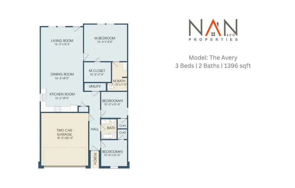 2D floor plan layout of this home in , Splendora, TX (Image 3).