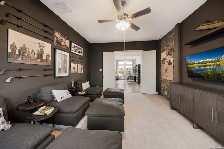Furnished interior view inside a new home in Esperanza, Boerne (Image 16).