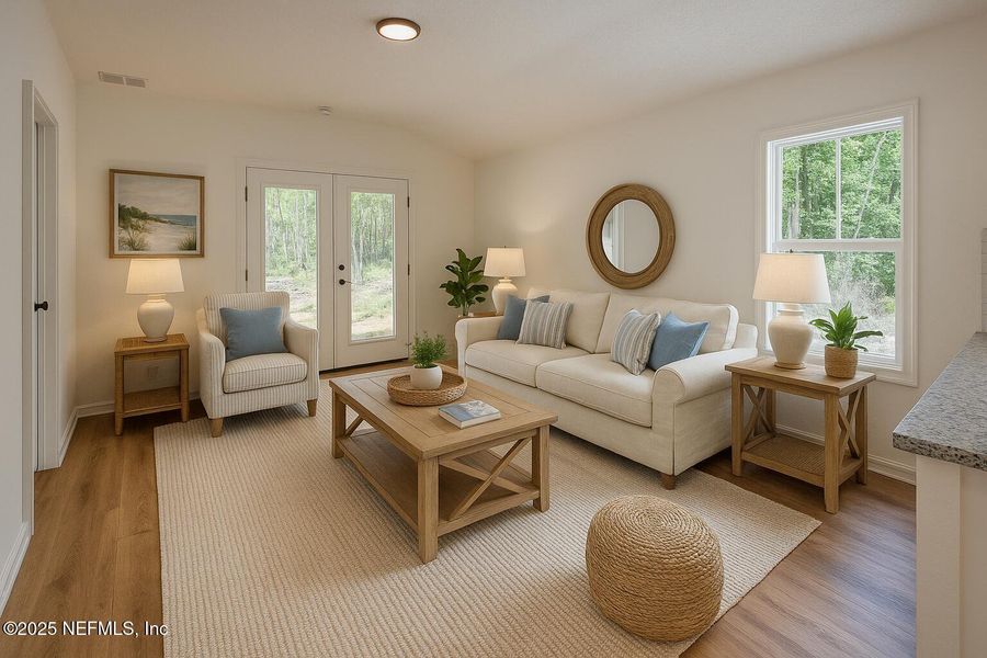 Furnished interior view inside a new home in , Satsuma (Image 17).