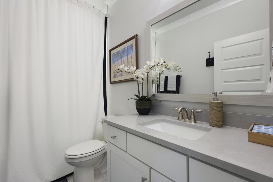 Furnished interior view inside a new home in , Mount Pleasant (Image 7).