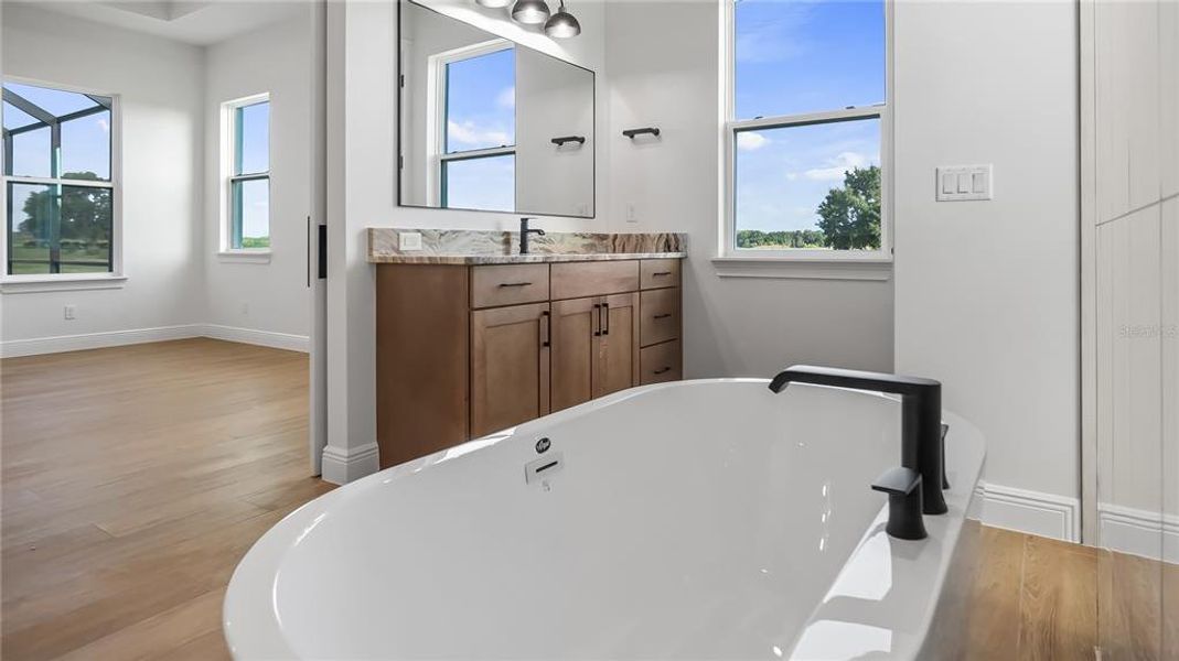 Furnished interior view inside a new home in , Clermont (Image 4).