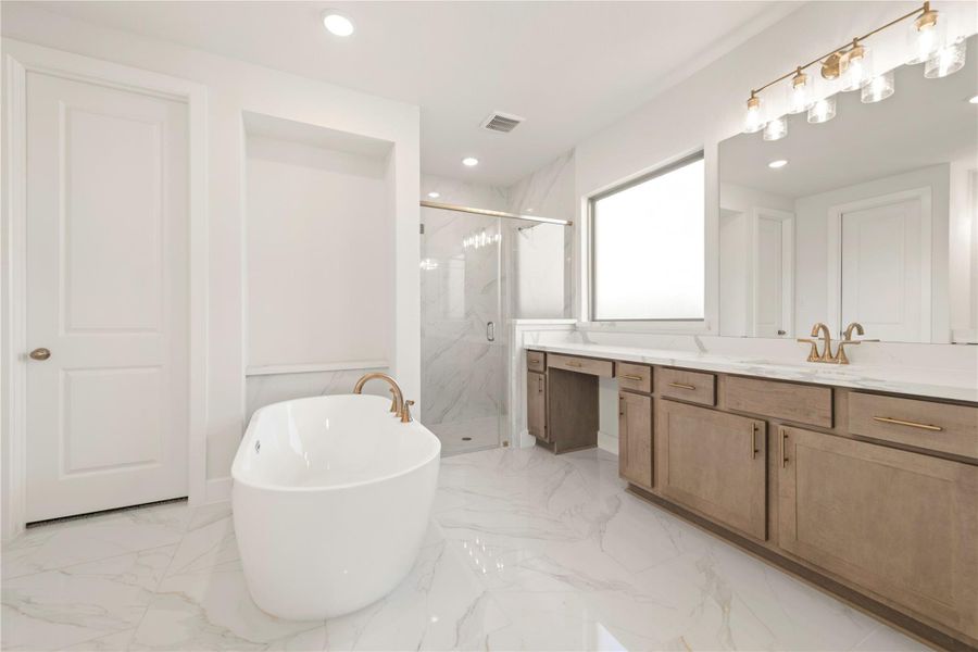 Furnished interior view inside a new home in ARTAVIA®, Conroe (Image 10).