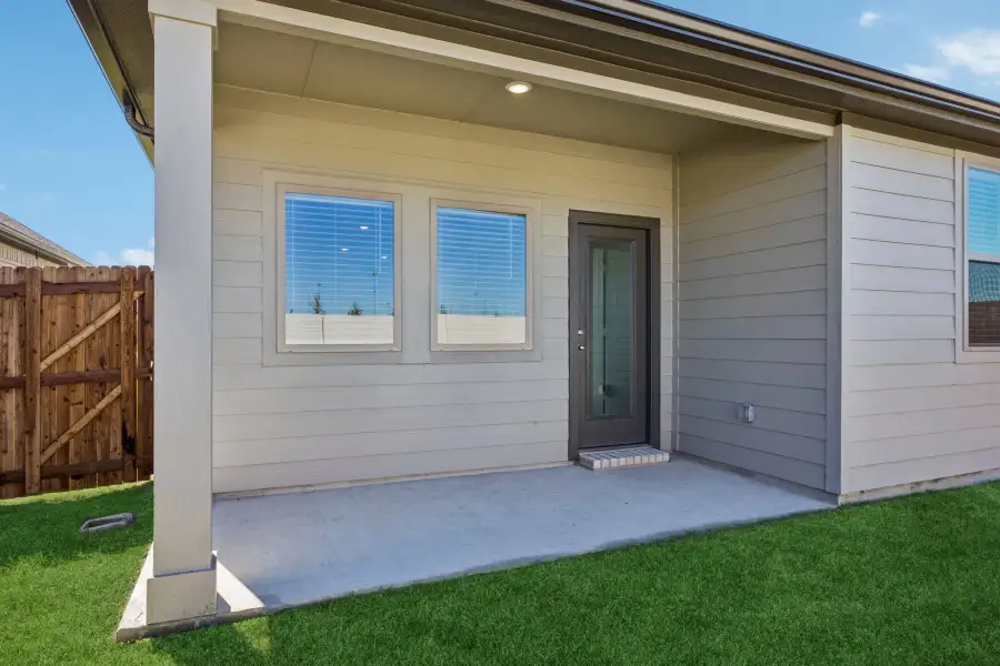 Covered Patio in the Birch home plan by Trophy Signature Homes – REPRESENTATIVE PHOTO Covered Patio in the Birch home plan by Trophy Signature Homes – REPRESENTATIVE PHOTO
