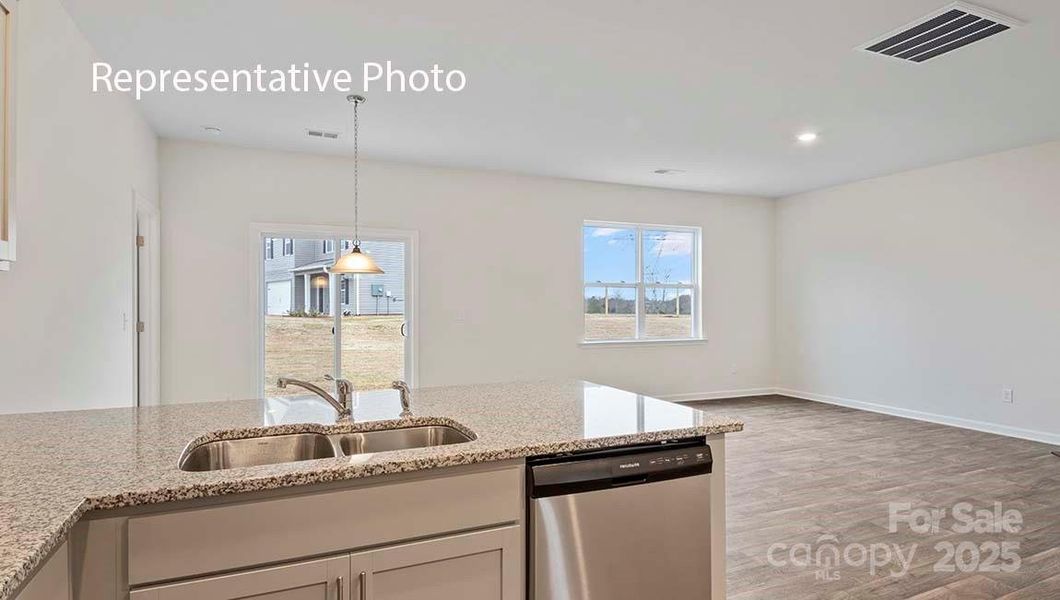 Furnished interior view inside a new home in Stanton, Richburg (Image 8).