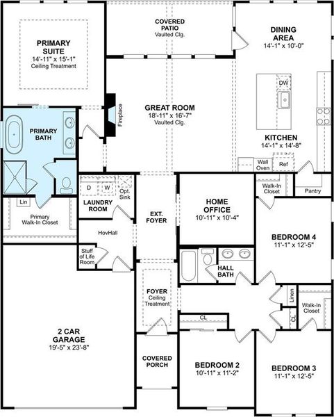 The Barcelona floor plan by K. Hovnanian Homes. 1st Floor Shown. *Prices, plans, dimensions, features, specifications, materials, and availability of homes or communities are subject to change without notice or obligation.