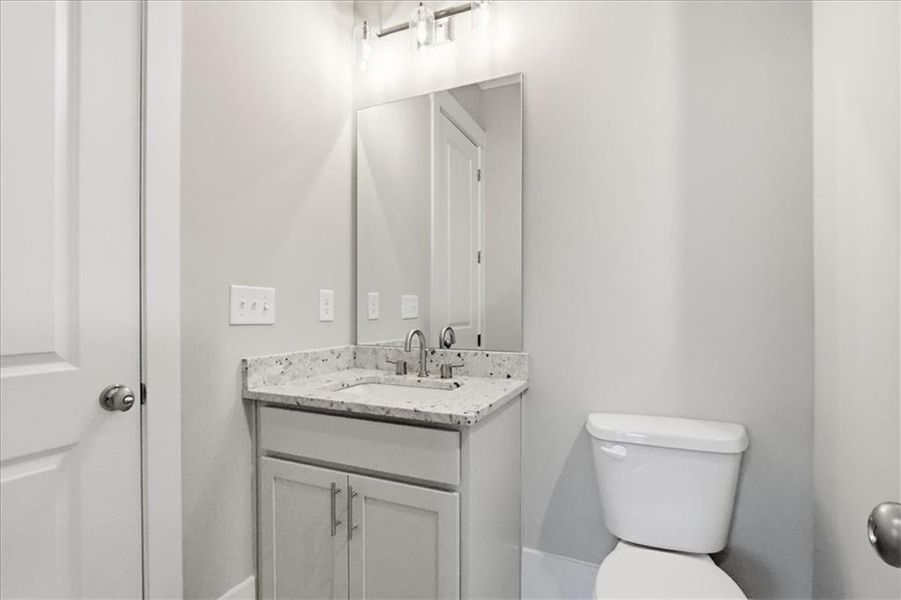 Furnished interior view inside a new home in Old Town Estates, Dacula (Image 9).
