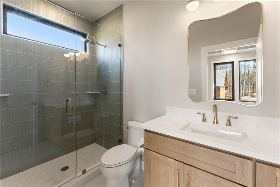 Furnished interior view inside a new home in , Cumming (Image 38).