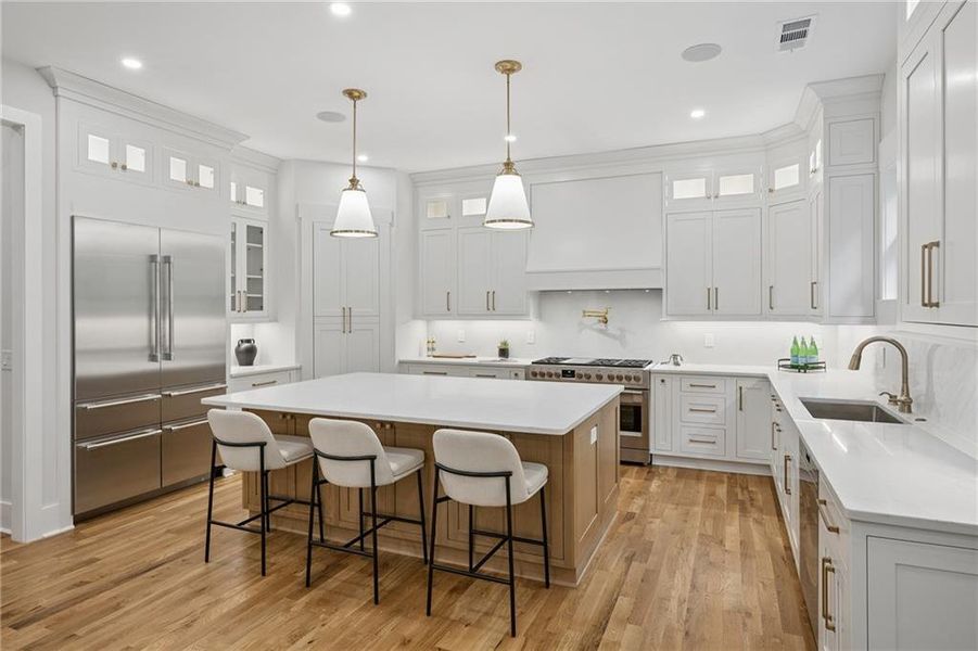 Furnished interior view inside a new home in , Atlanta (Image 18).