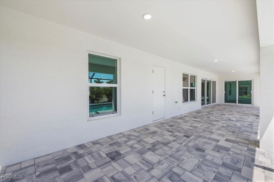 Exterior details and patio area of a home in Cape Coral, Cape Coral (Image 28). Exterior details and patio area of a home in Cape Coral, Cape Coral (Image 28).