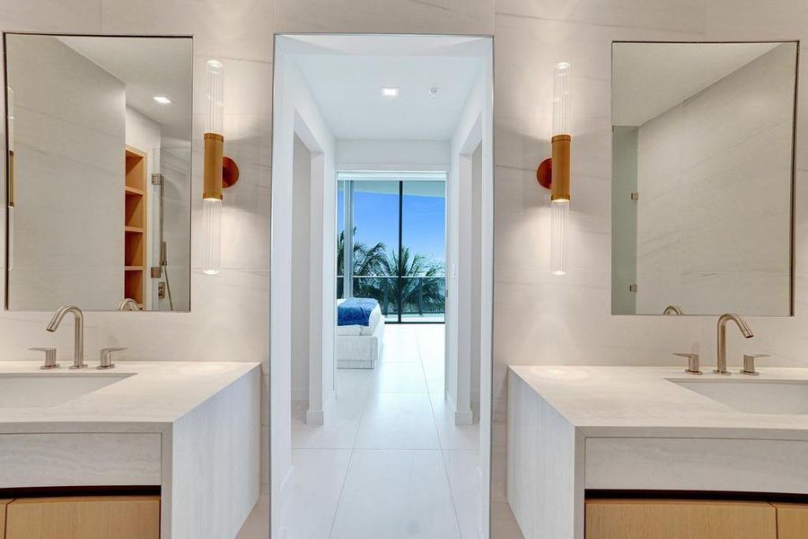Furnished interior view inside a new home in Casamar, Pompano Beach (Image 28).