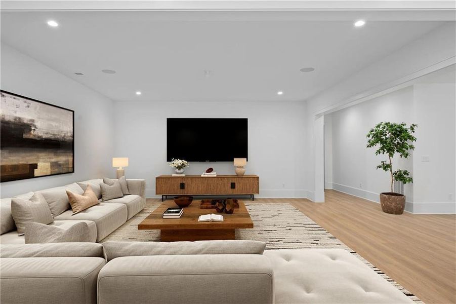Furnished interior view inside a new home in , Milton (Image 30).