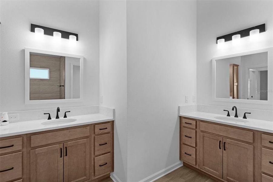 Furnished interior view inside a new home in , The Villages (Image 16). Furnished interior view inside a new home in , The Villages (Image 16).