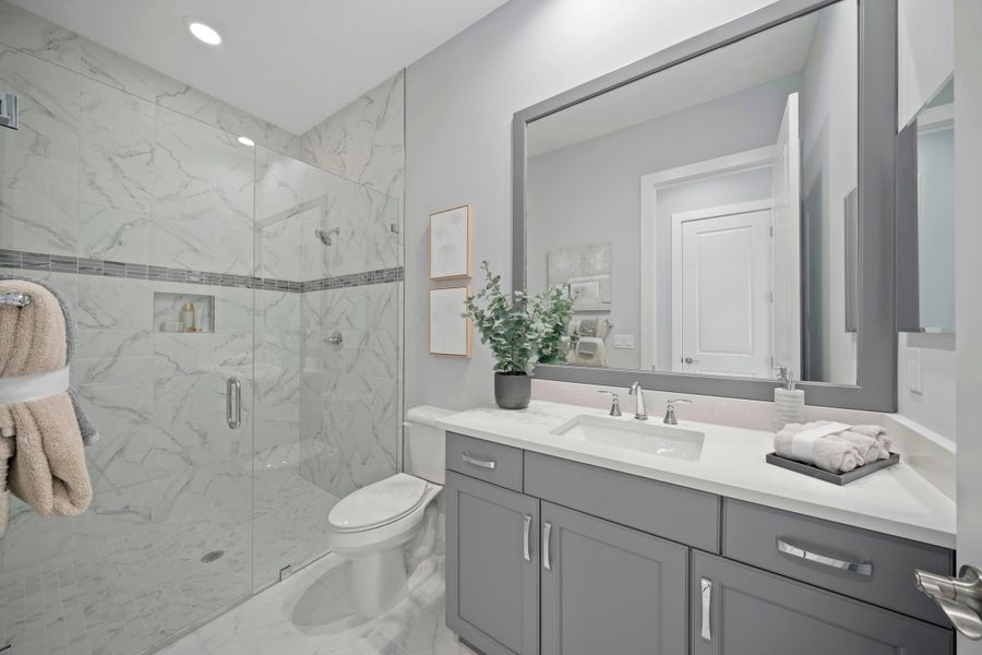 2D floor plan layout for the Mariposa by GHO Homes in Belterra, Port St. Lucie, FL (Image 32).