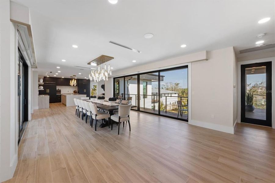 Furnished interior view inside a new home in , Sarasota (Image 45).