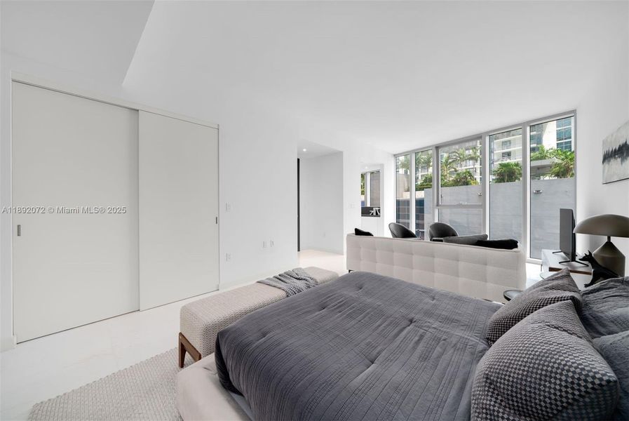 Furnished interior view inside a new home in Aston Martin Residences, Miami (Image 16).