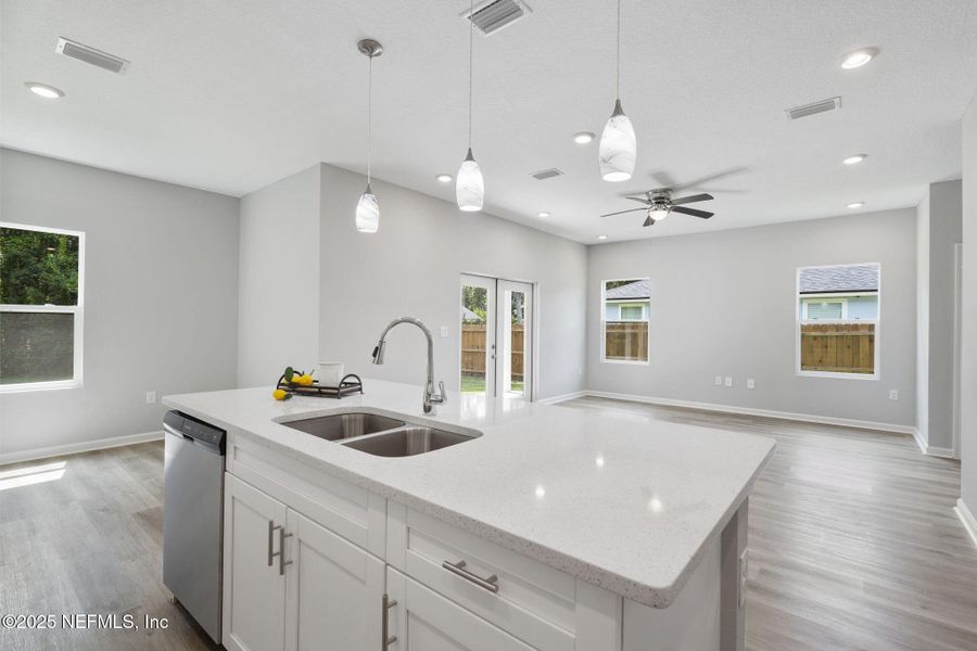 Furnished interior view inside a new home in , Fleming Island (Image 8).