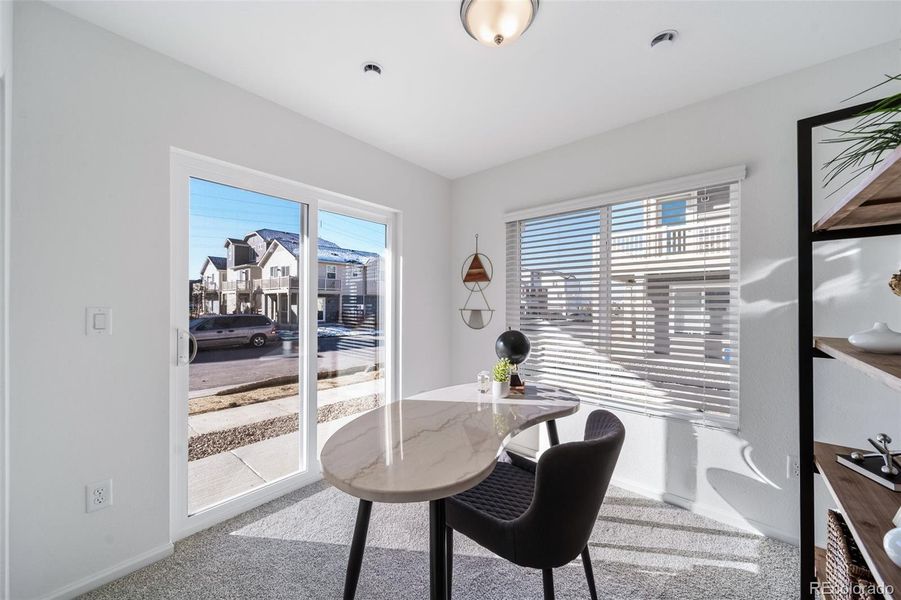 Furnished interior view inside a new home in , Commerce City (Image 14).