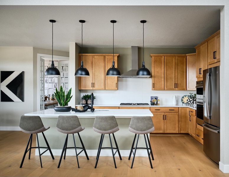 Representative furnished interior of a home built from the Roxborough by Taylor Morrison in Sugar Creek City Collection, Loveland (Image 10).