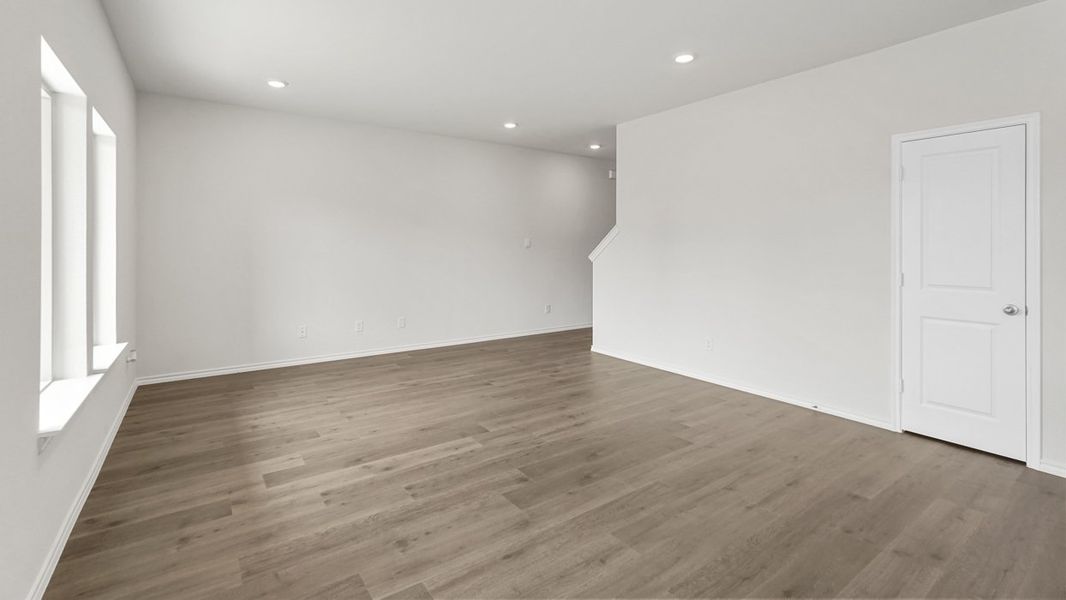 Spacious, unfurnished interior of a new home in Wildcat Ranch, Crandall (Image 25). Spacious, unfurnished interior of a new home in Wildcat Ranch, Crandall (Image 25).