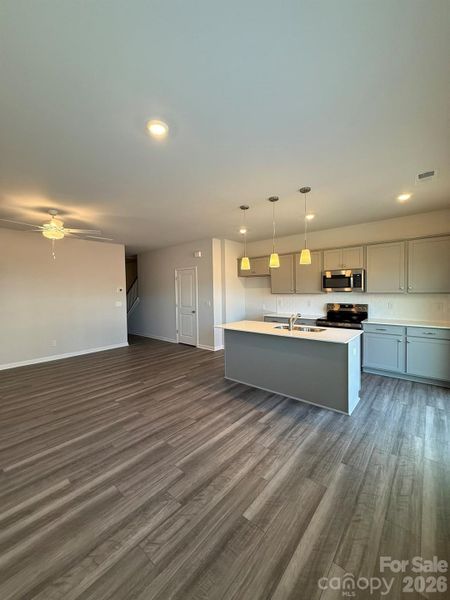 Spacious, unfurnished interior of a new home in Nichols Landing, Charlotte (Image 15). Spacious, unfurnished interior of a new home in Nichols Landing, Charlotte (Image 15).