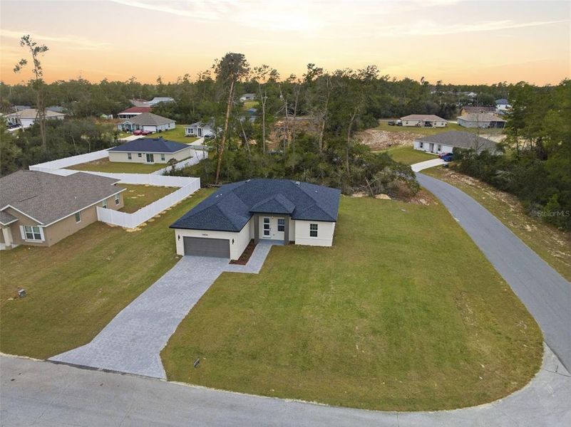 Front exterior of a new home in , Ocala, FL, highlighting curb appeal (Image 20).