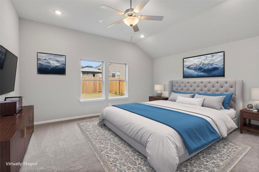 Furnished interior view inside a new home in Morningstar, Andice (Image 11). Furnished interior view inside a new home in Morningstar, Andice (Image 11).