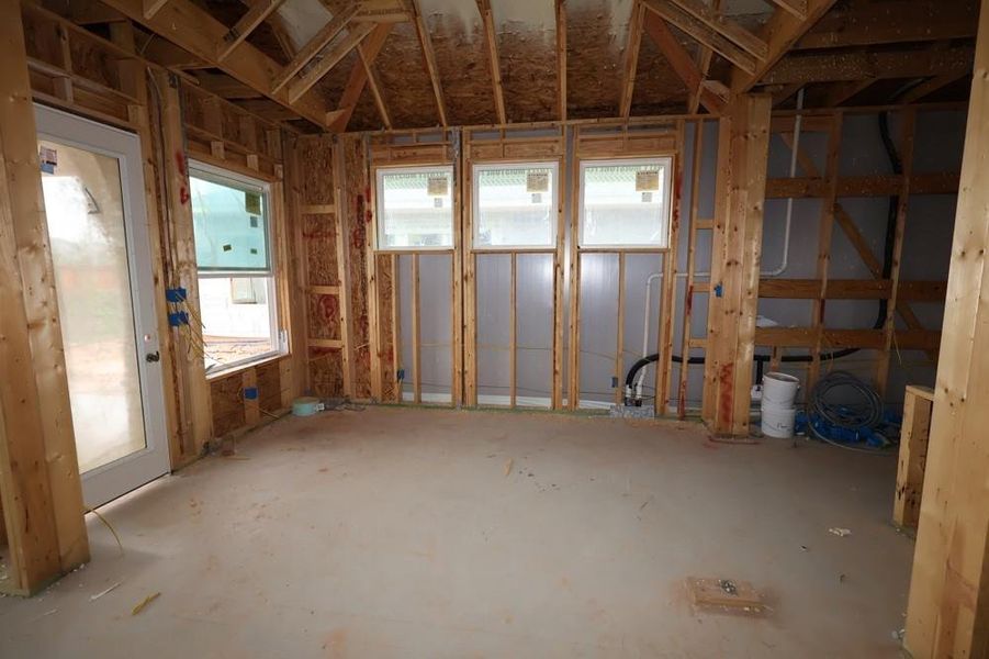 Spacious, unfurnished interior of a new home in Grand Central Park 55' Homesites, Conroe (Image 4). Spacious, unfurnished interior of a new home in Grand Central Park 55' Homesites, Conroe (Image 4).