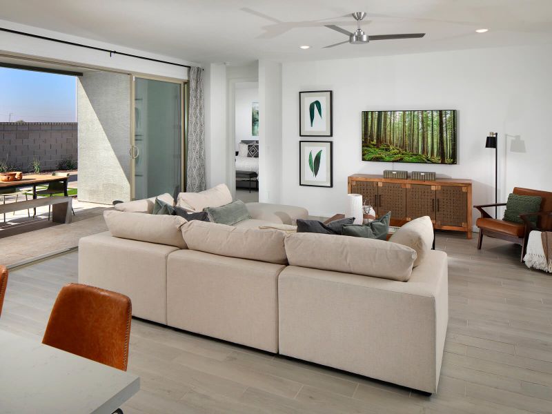 Furnished interior view inside a new home in San Tan Groves - Reserve Series, San Tan Valley (Image 4).