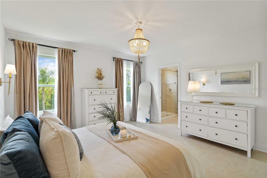 Furnished interior view inside a new home in , Sarasota (Image 8).