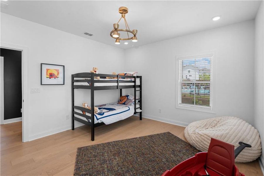 Furnished interior view inside a new home in Palisades, Cumming (Image 9).