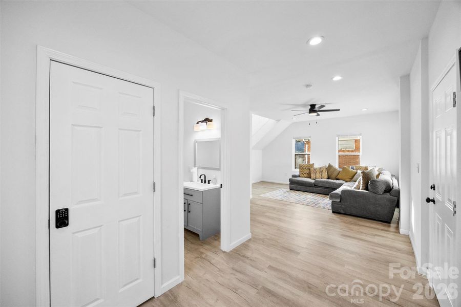 Furnished interior view inside a new home in , Charlotte (Image 40).