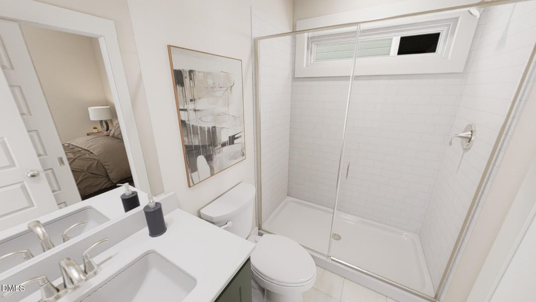 Guest Bath Shower - Dirty Martini Interi