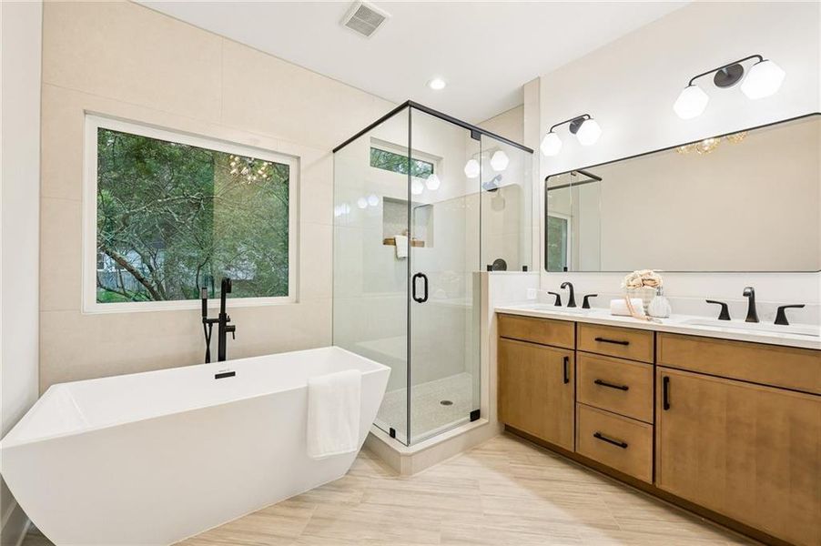 Furnished interior view inside a new home in , Decatur (Image 20).