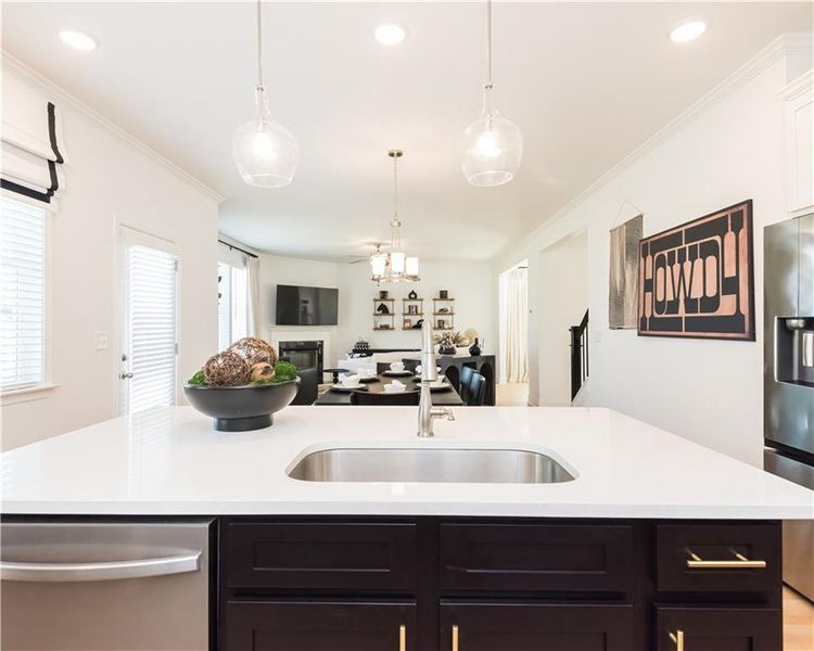 Furnished interior view inside a new home in Highland Park, Stonecrest (Image 42).
