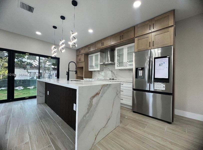 Furnished interior view inside a new home in , Miami (Image 3).