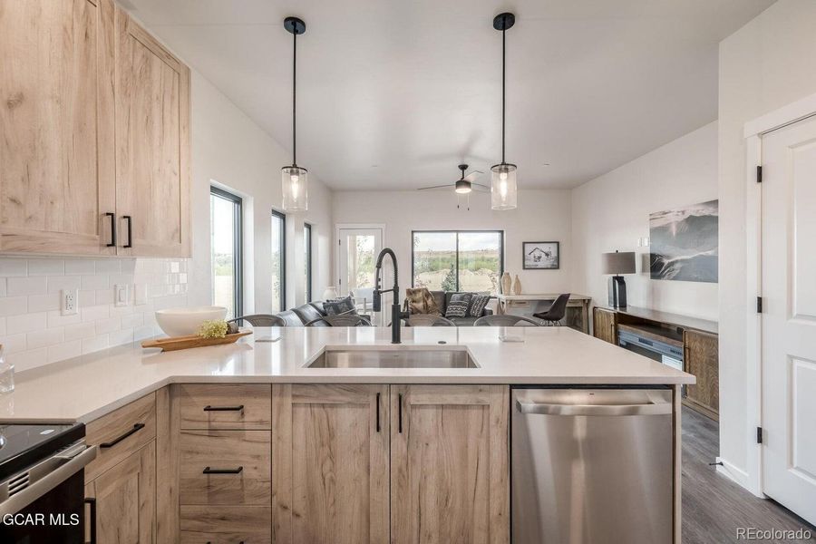 Furnished interior view inside a new home in , Granby (Image 8).