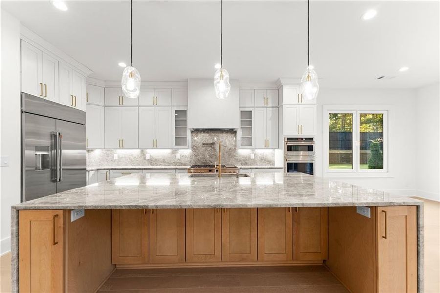 Furnished interior view inside a new home in , Hoschton (Image 8).
