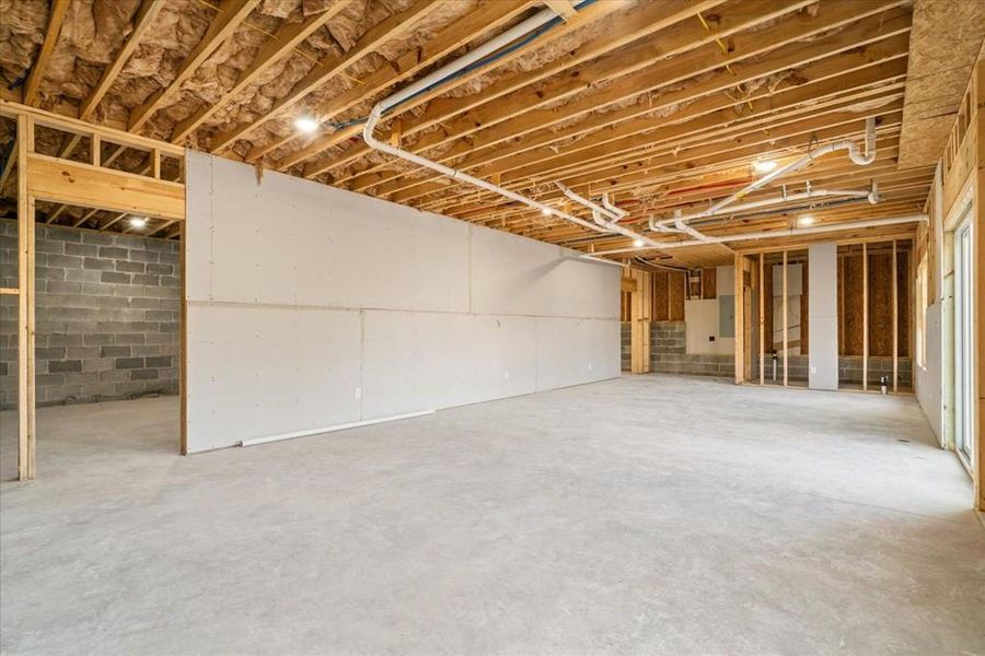 In-progress construction of a new home in , Dalton, GA (Image 45).