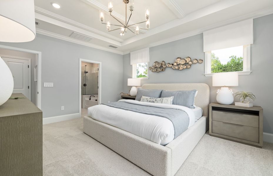 Representative furnished interior of a home built from the Stonebrook by Pulte Homes in The Preserve at Marks Creek, Knightdale (Image 27). Representative furnished interior of a home built from the Stonebrook by Pulte Homes in The Preserve at Marks Creek, Knightdale (Image 27).